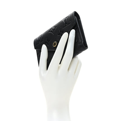 Louis Vuitton Empreinte Victorine Wallet Black 2 of 7