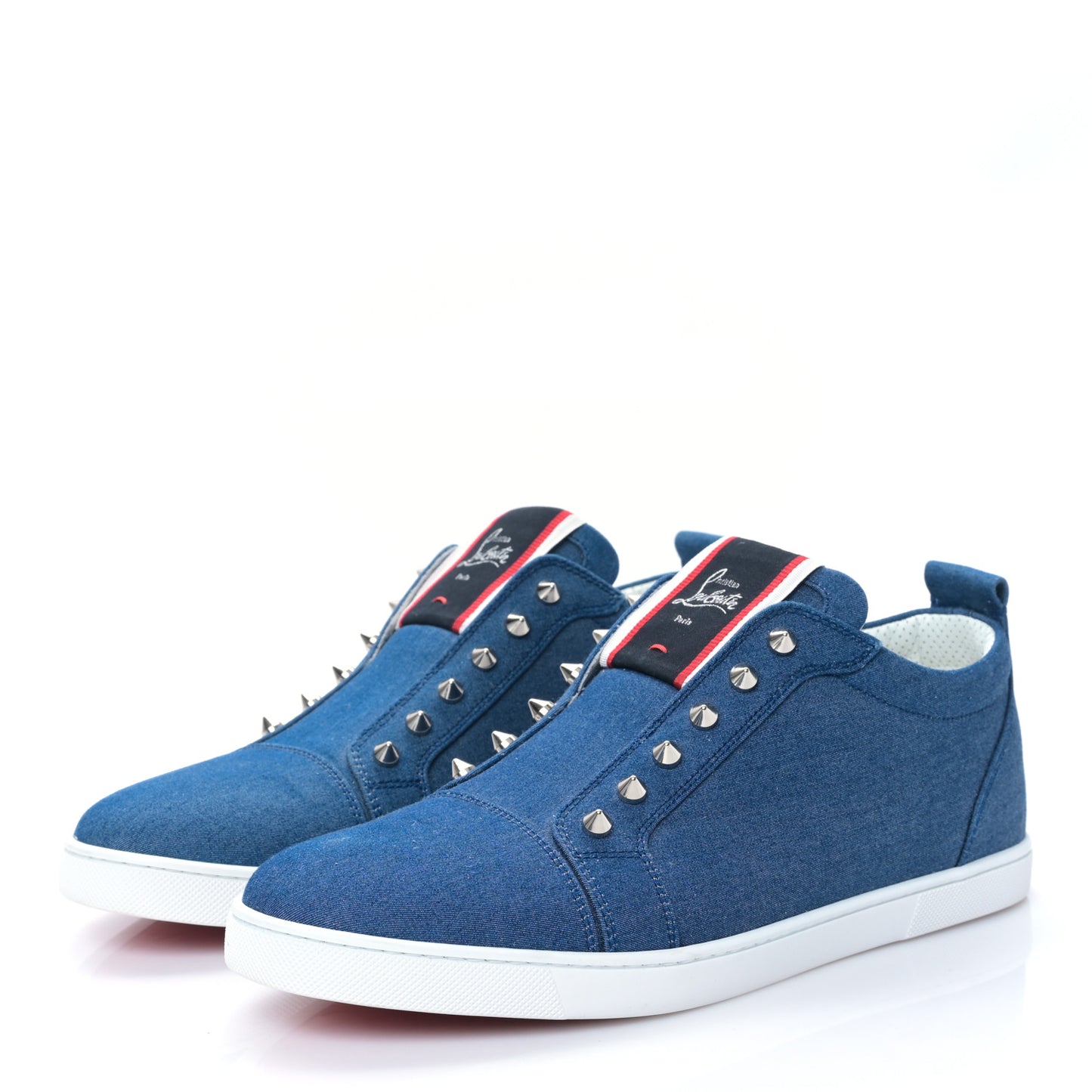 Denim Mens Fique A Vontade Sneakers 43 Light Blue