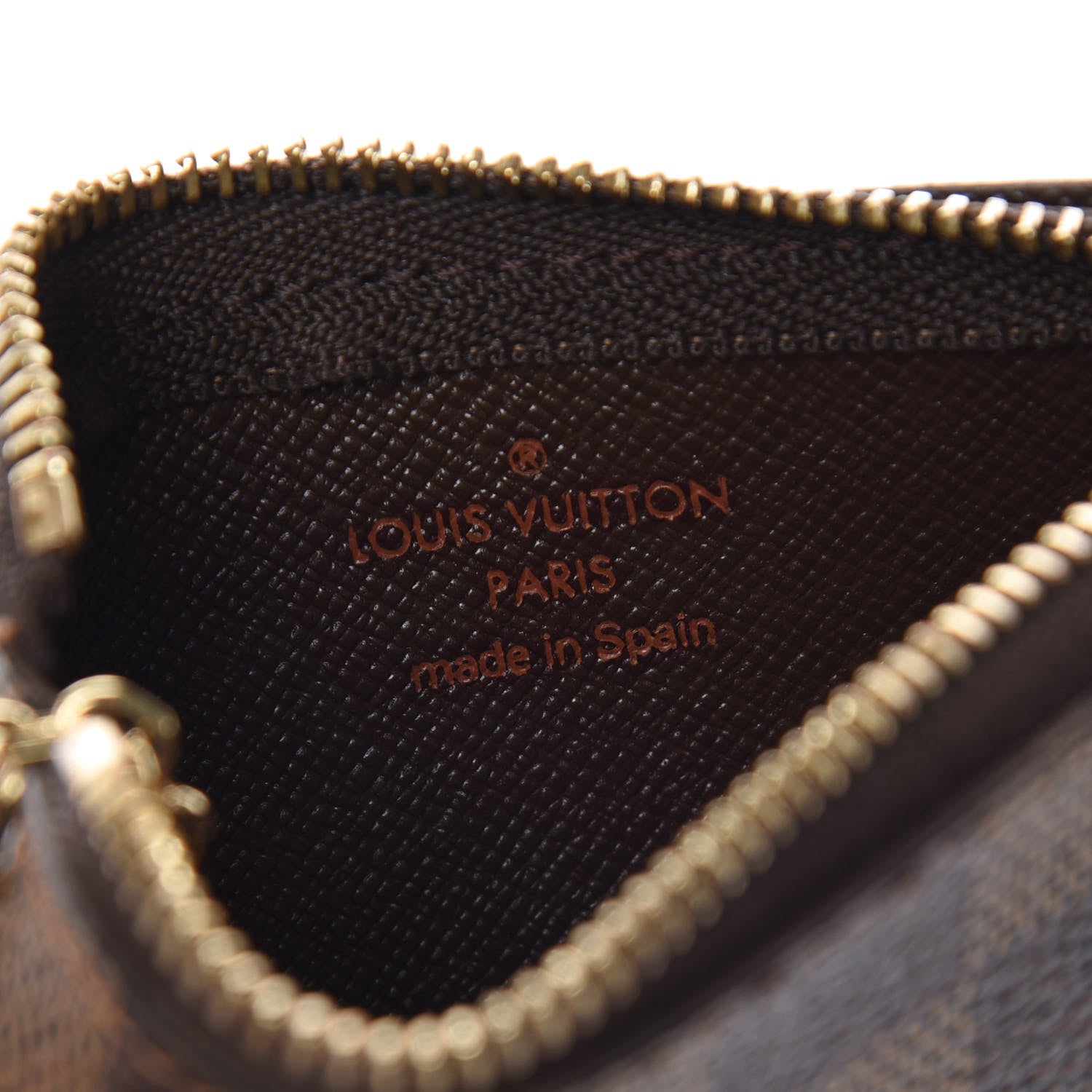 Louis Vuitton Damier Ebene Key Pouch 6 of 7