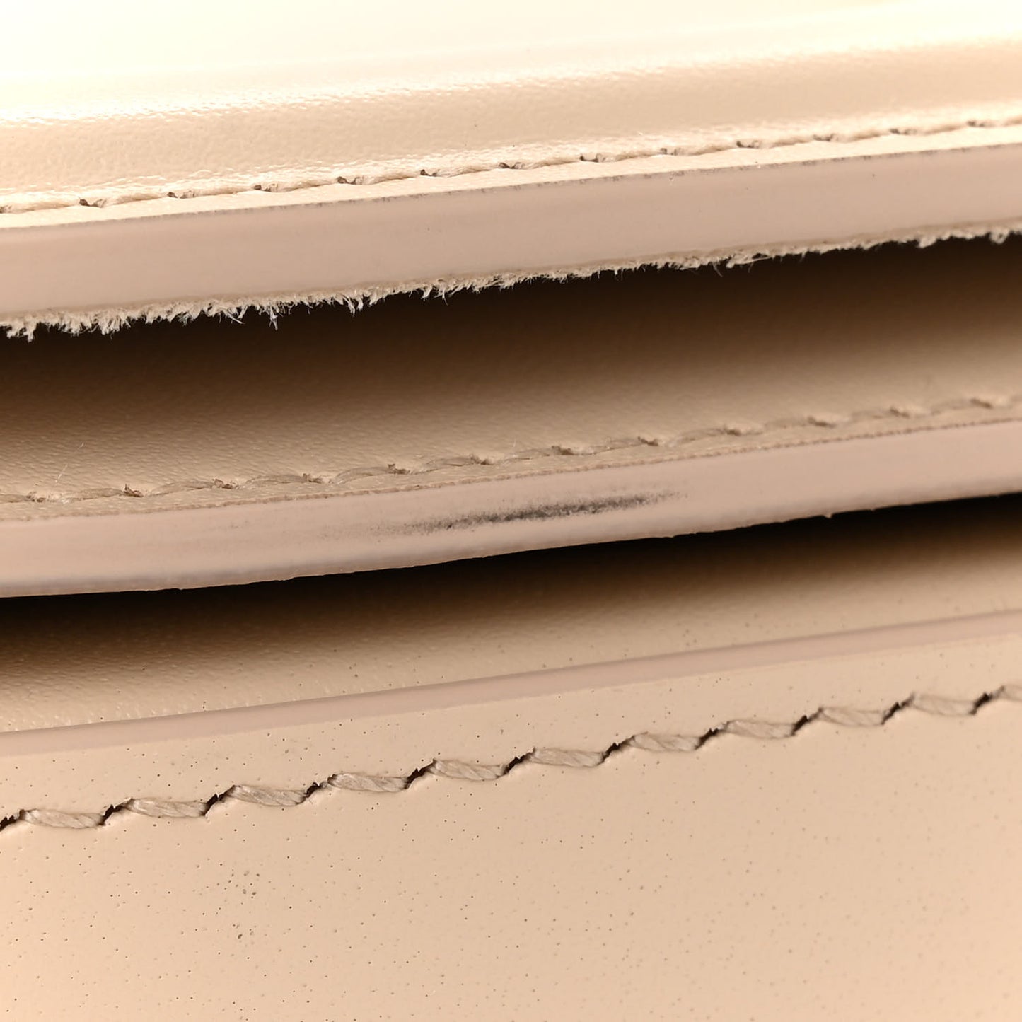 Calfskin CD Signature Flap Crossbody Caramel Beige