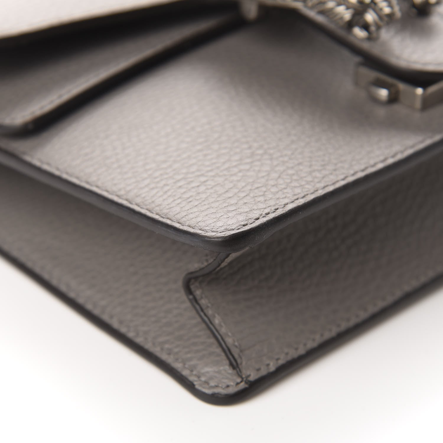 Gucci Calfskin Mini Dionysus Shoulder Bag Dusty Grey 6 of 10