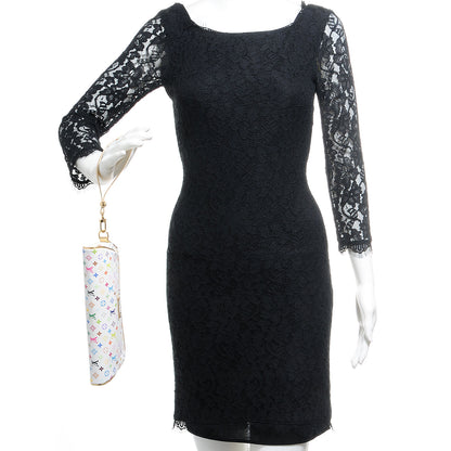 Louis Vuitton Monogram Multicolor Kate Clutch White 2 of 8