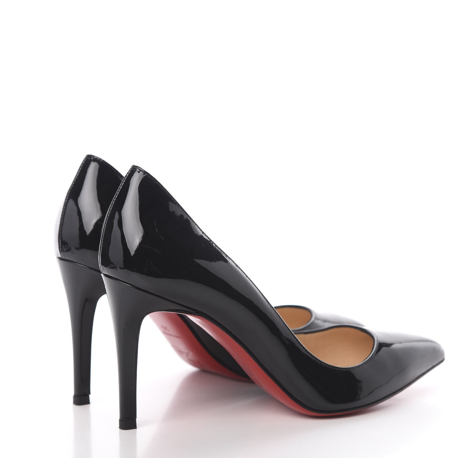 Christian Louboutin Patent Pigalle 85 Pumps 36 Black 4 of 11