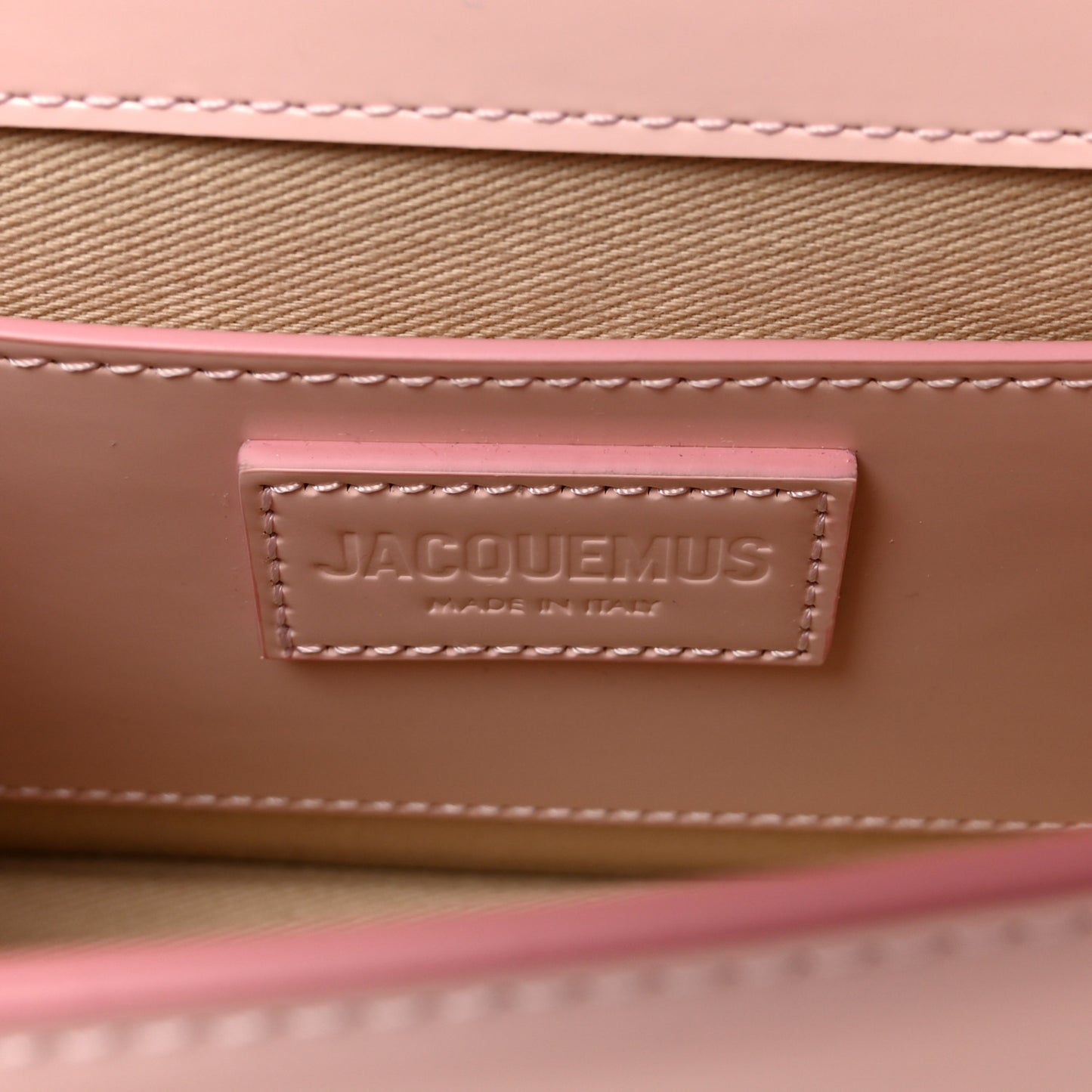 Smooth Calfskin Le Bambino Long Pale Pink