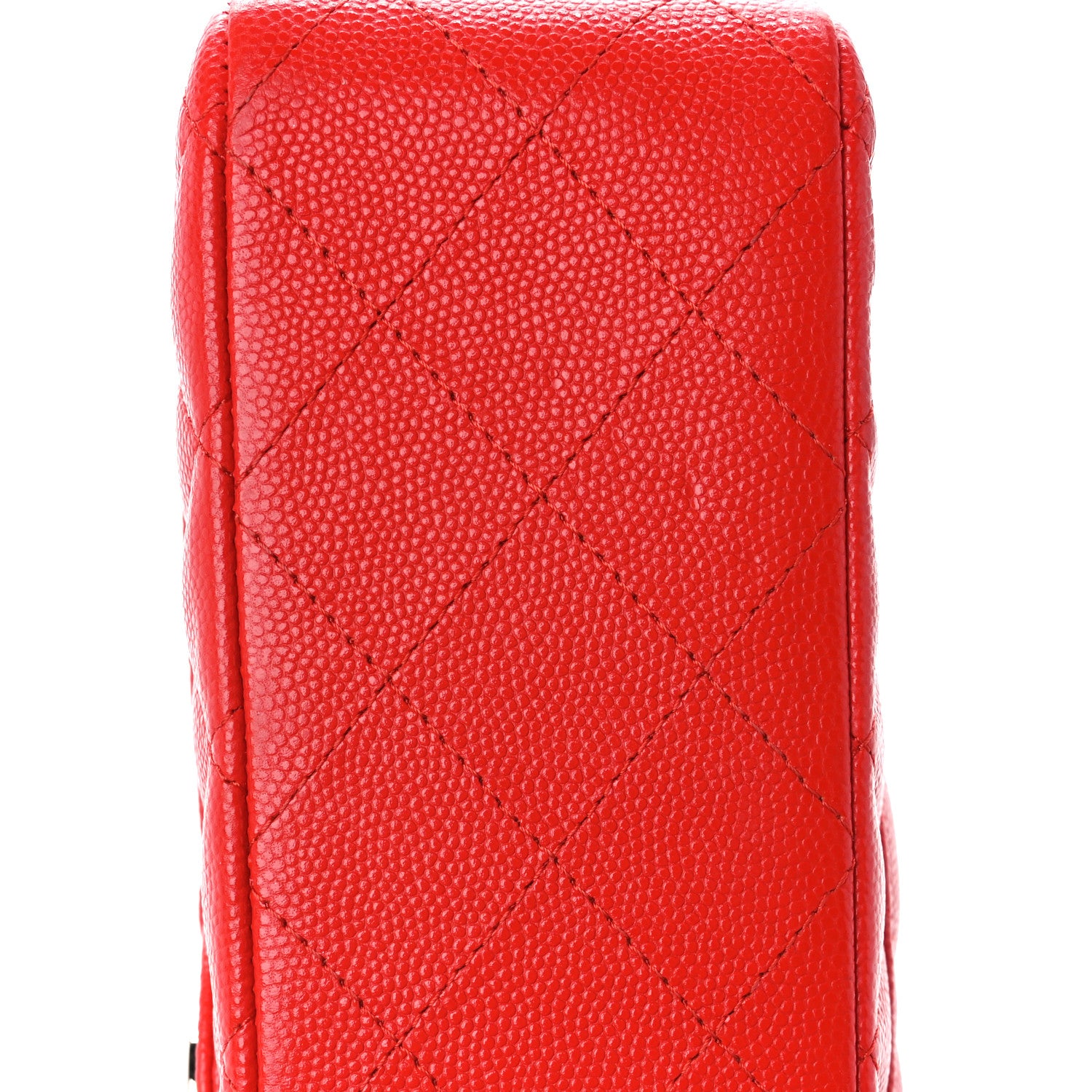 Chanel Caviar Quilted Medium Double Flap Red 15 of 15