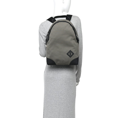 Hermes Bivoac Canvas Swift Allback Backpack Kaki Black 2 of 11