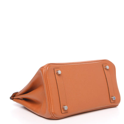 Hermes Epsom Birkin 25 Orange 4 of 31