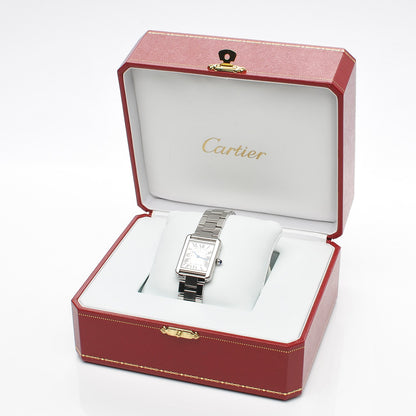 Cartier Stainless Steel 24mm Tank Solo Quartz Watch 5 of 13
