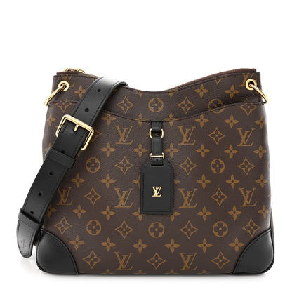 Louis Vuitton Monogram Odeon MM Black 1 of 10