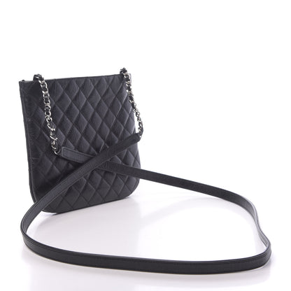 Chanel Calfskin Quilted Crossbody Bag Black 3 of 11