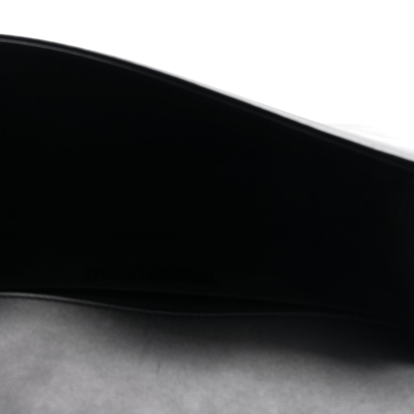 Lambskin Chevron Quilted Medium Boy Flap Black