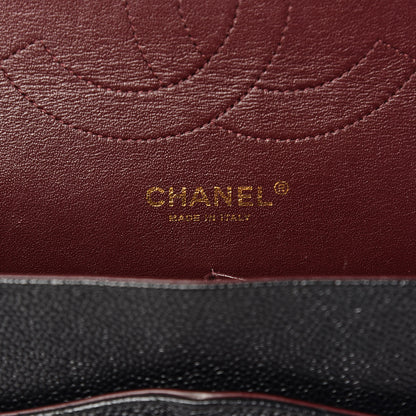 Chanel Caviar Quilted Jumbo Double Flap Black 8 of 12