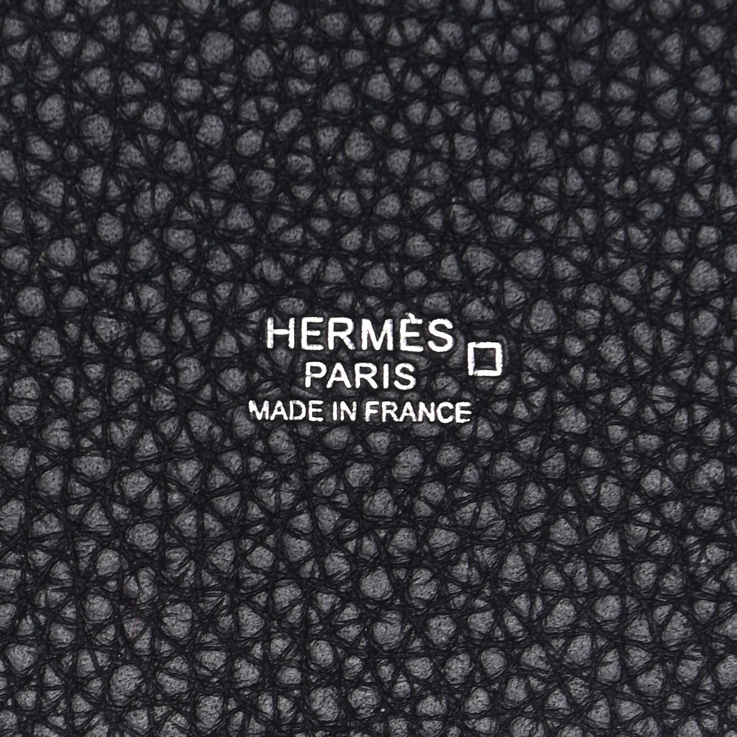 Taurillon Clemence Matte Alligator Picotin Lock Touch 18 PM Black