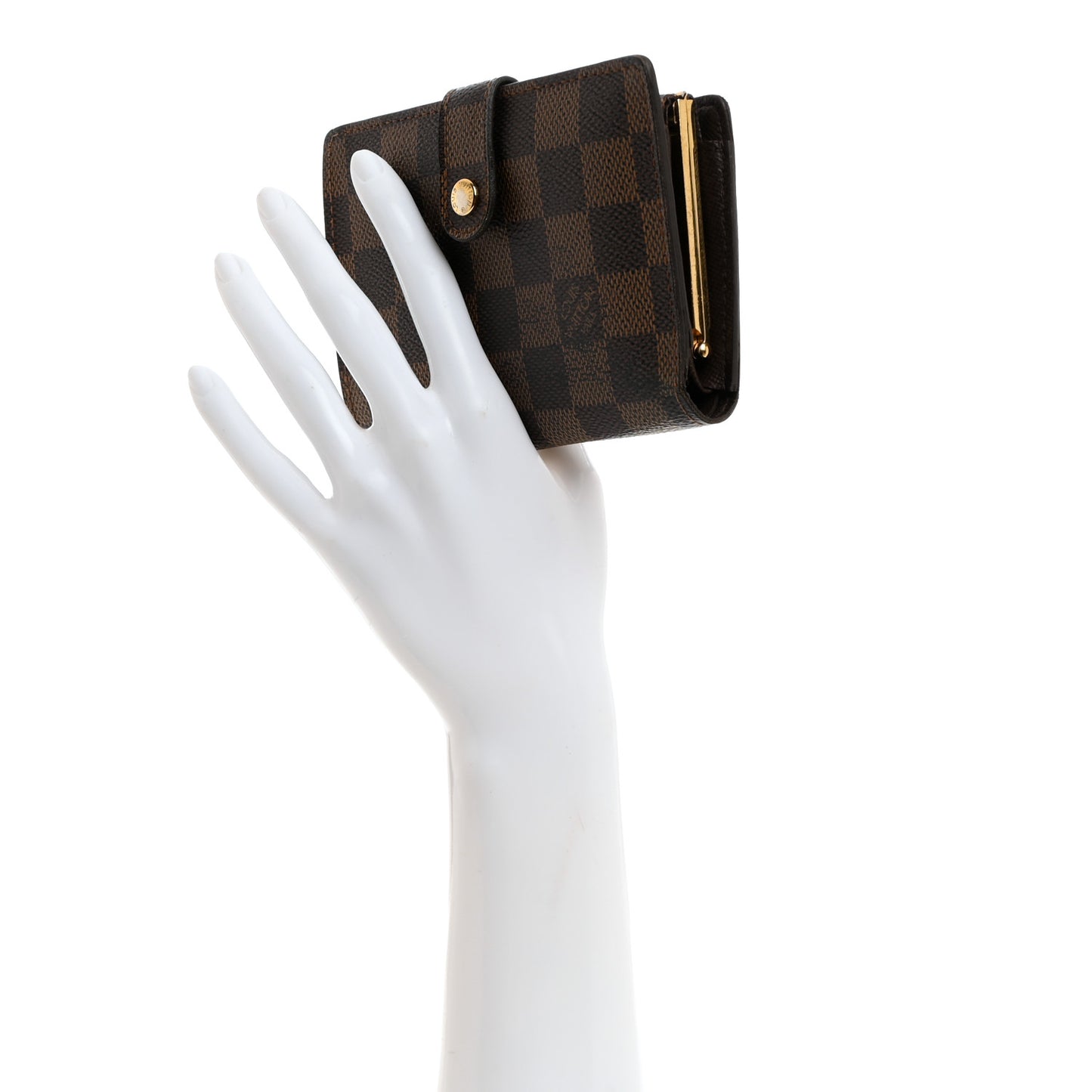 Damier Ebene French Purse Wallet