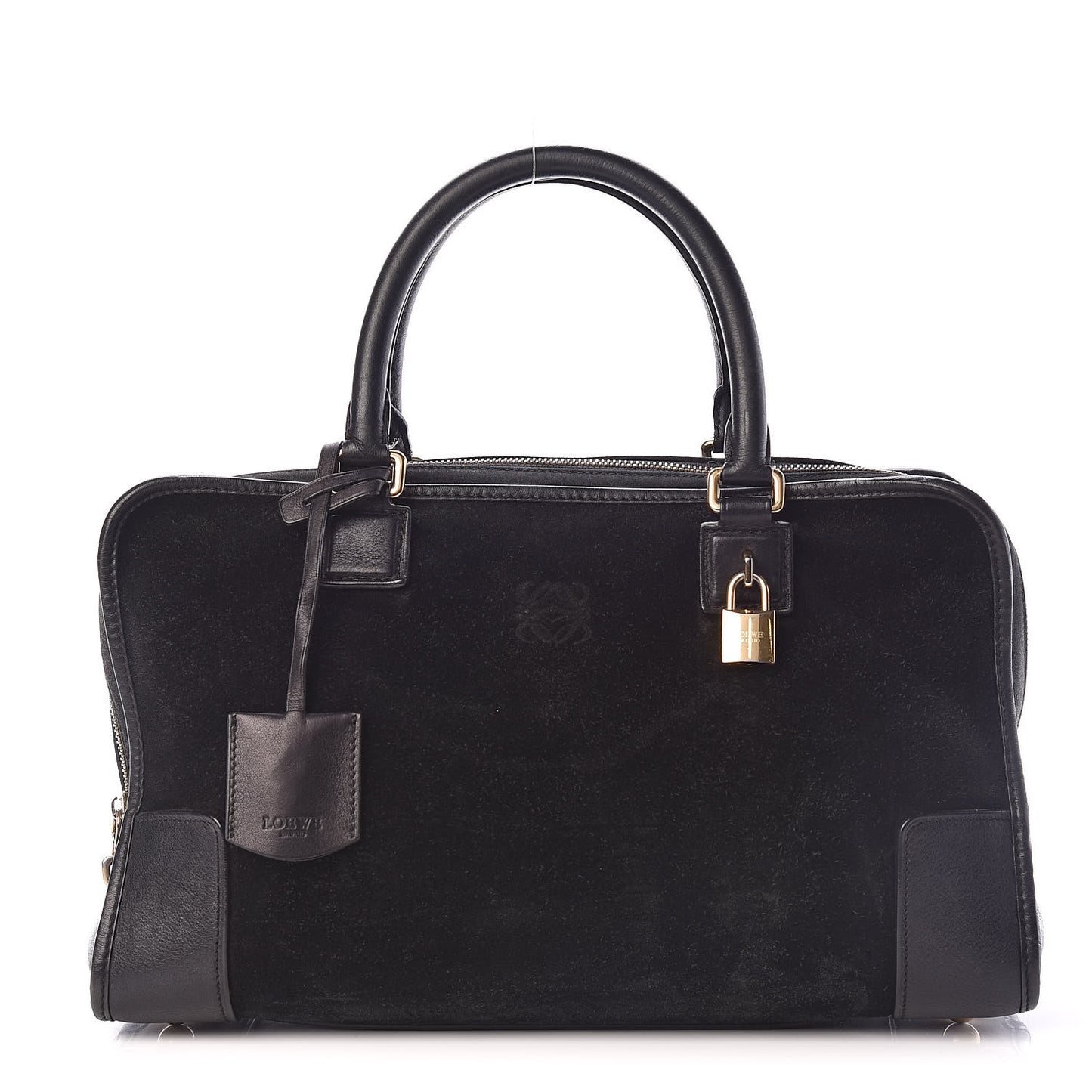 Suede Calfskin Amazona Black