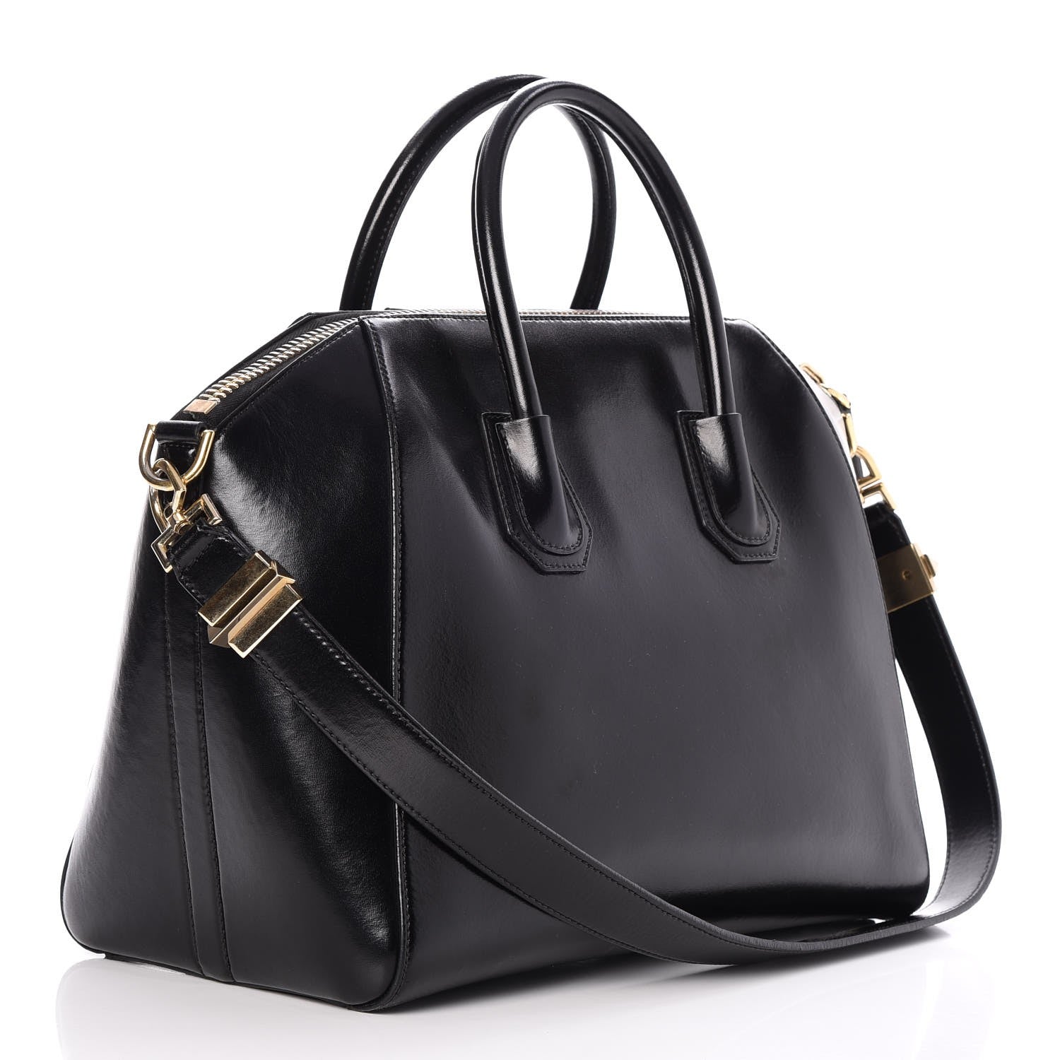 Givenchy Shiny Lord Calfskin Medium Antigona Black 4 of 14