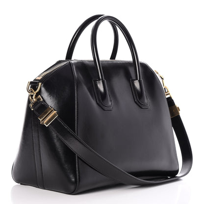 Givenchy Shiny Lord Calfskin Medium Antigona Black 4 of 14