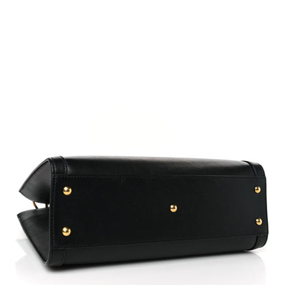 Gucci Calfskin Small Diana Tote Bag Black Yellow Fluo 4 of 9