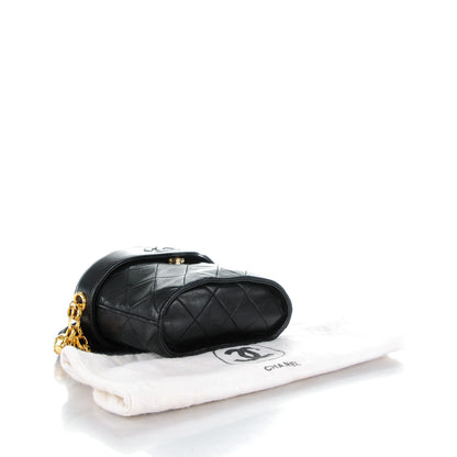 Chanel Lambskin Quilted Tassel Shoulder Bag Black 4 of 8