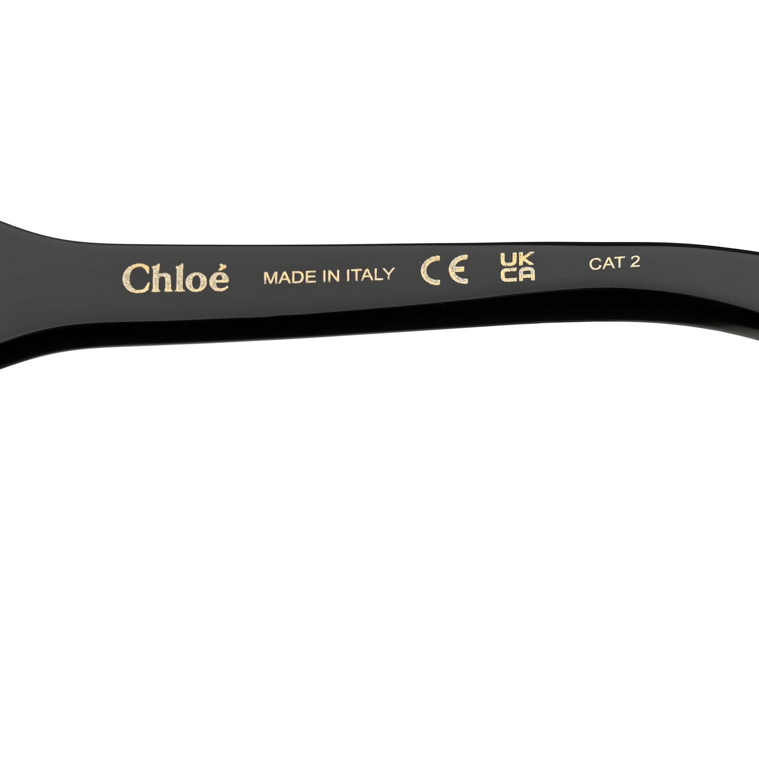 Chloe Acetate Oversized Square Sunglasses CH0149S Black 7 of 9