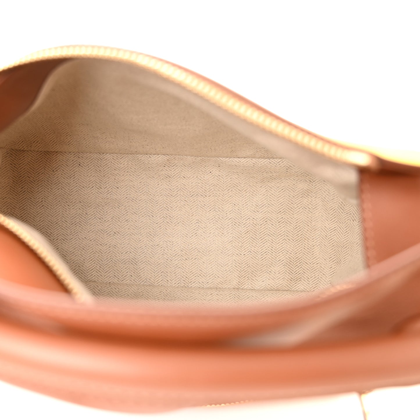 Calfskin Paula's Ibiza Degrade Small Puzzle Edge Bag Tan Lemon