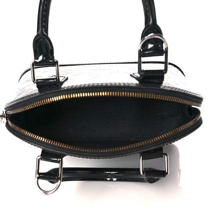 Louis Vuitton Vernis Alma BB Noir Magnetique 5 of 18