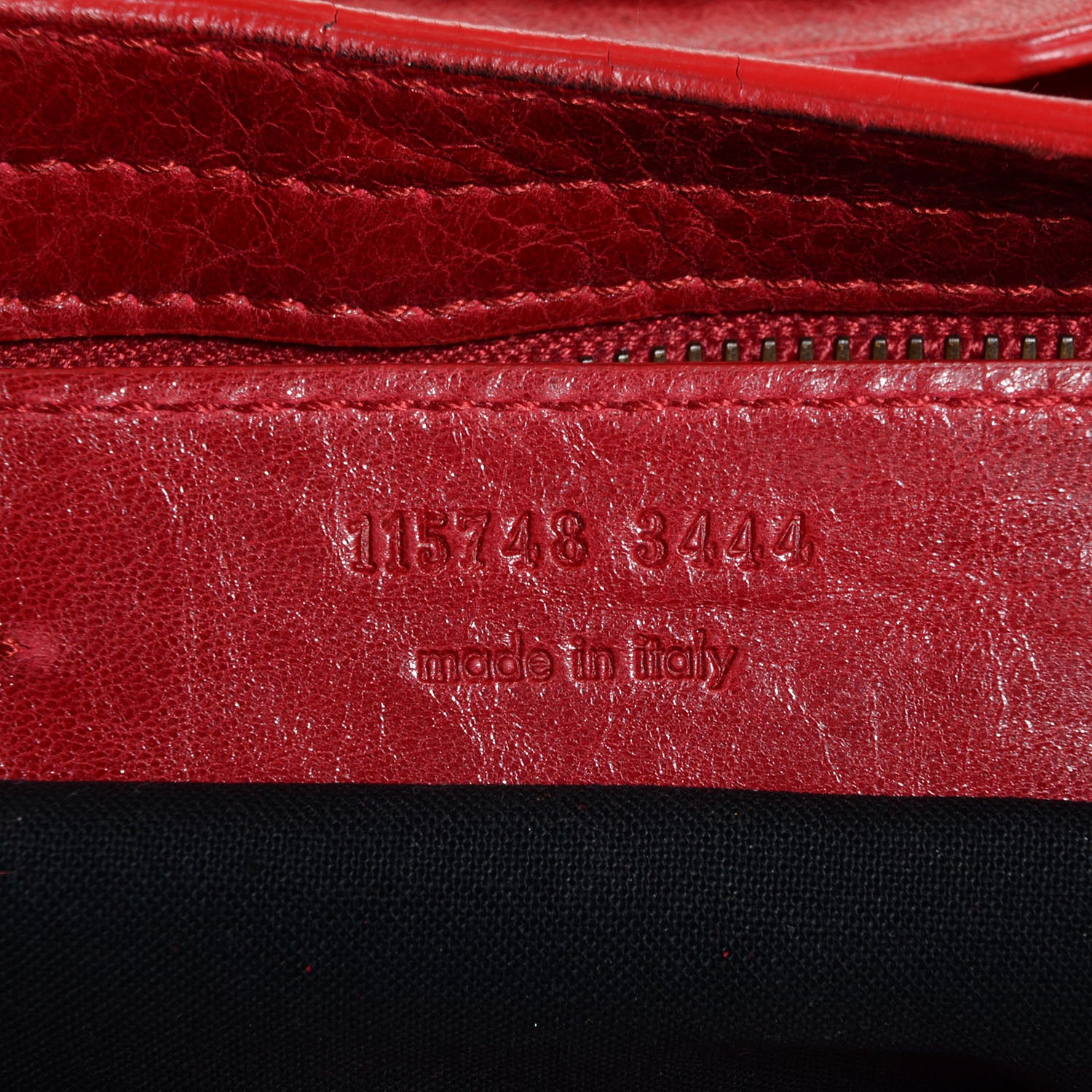 Balenciaga Chevre Classic Hardware City Rouge Vif 9 of 11