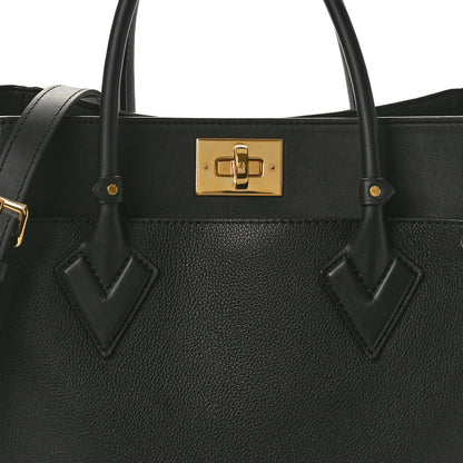 Louis Vuitton Calfskin Monogram Tufting On My Side Black 7 of 9