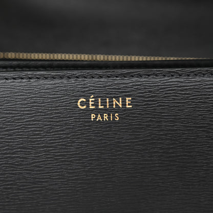 Celine Liege Calfskin Medium Classic Box Flap Bag Anthracite 7 of 11