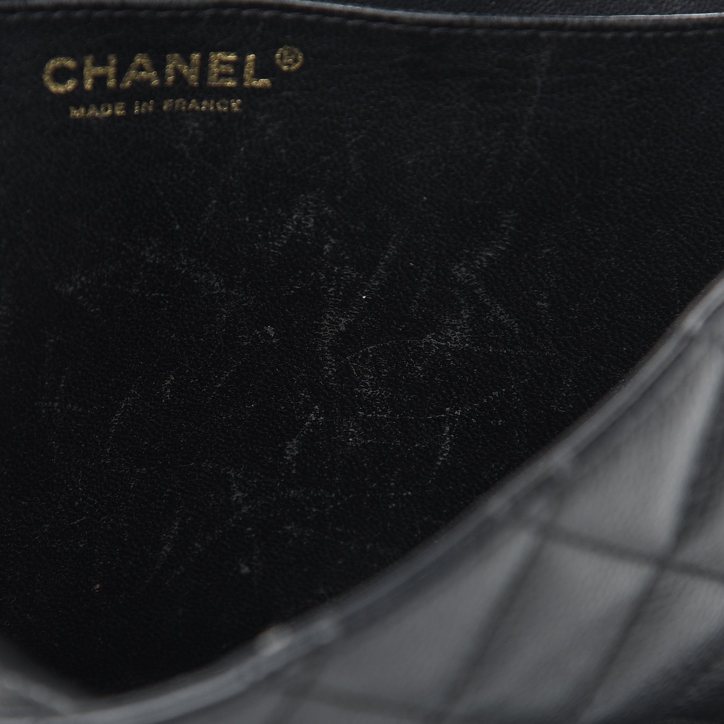Caviar Quilted Jumbo Single Flap Black