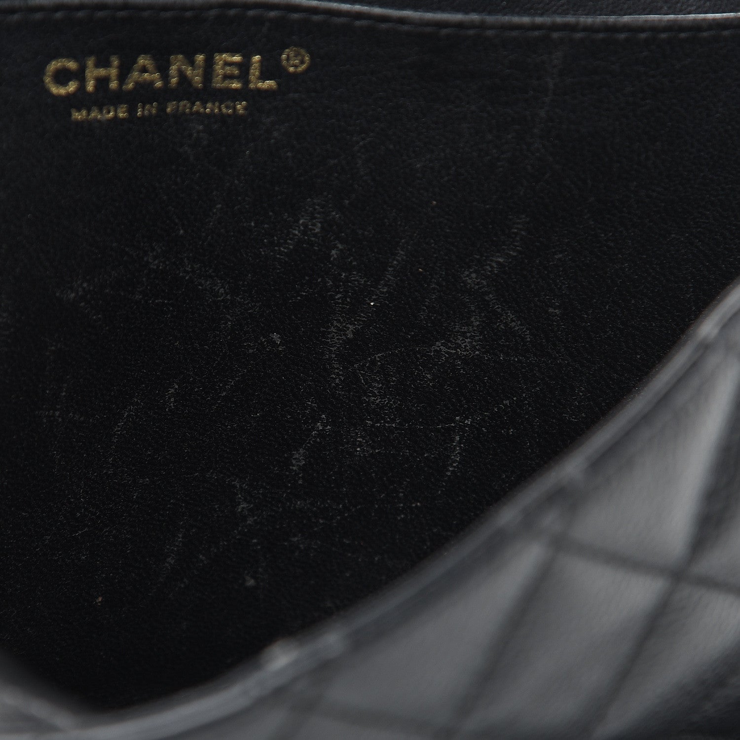 Chanel Caviar Quilted Jumbo Single Flap Black 17 of 18