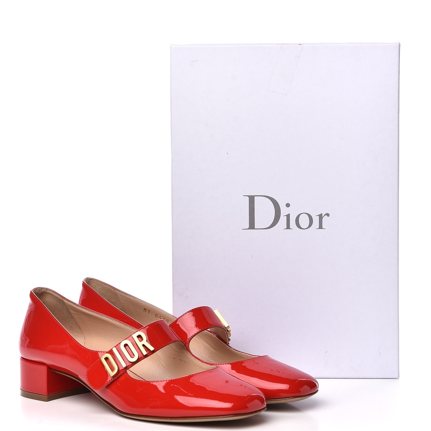 Patent Baby-D Ballet Pumps 38 Deep Red