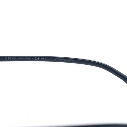 Fendi Acetate Metal FF Cat Eye Sunglasses FF 0356/S Blue 7 of 8