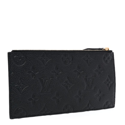 Louis Vuitton Empreinte Felicie Chain Wallet Zippered Insert Black 2 of 4
