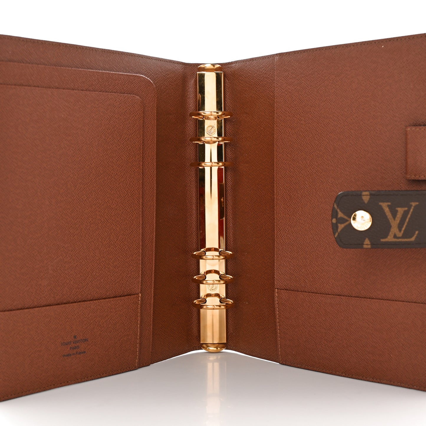 Monogram Large Ring Agenda Cover
