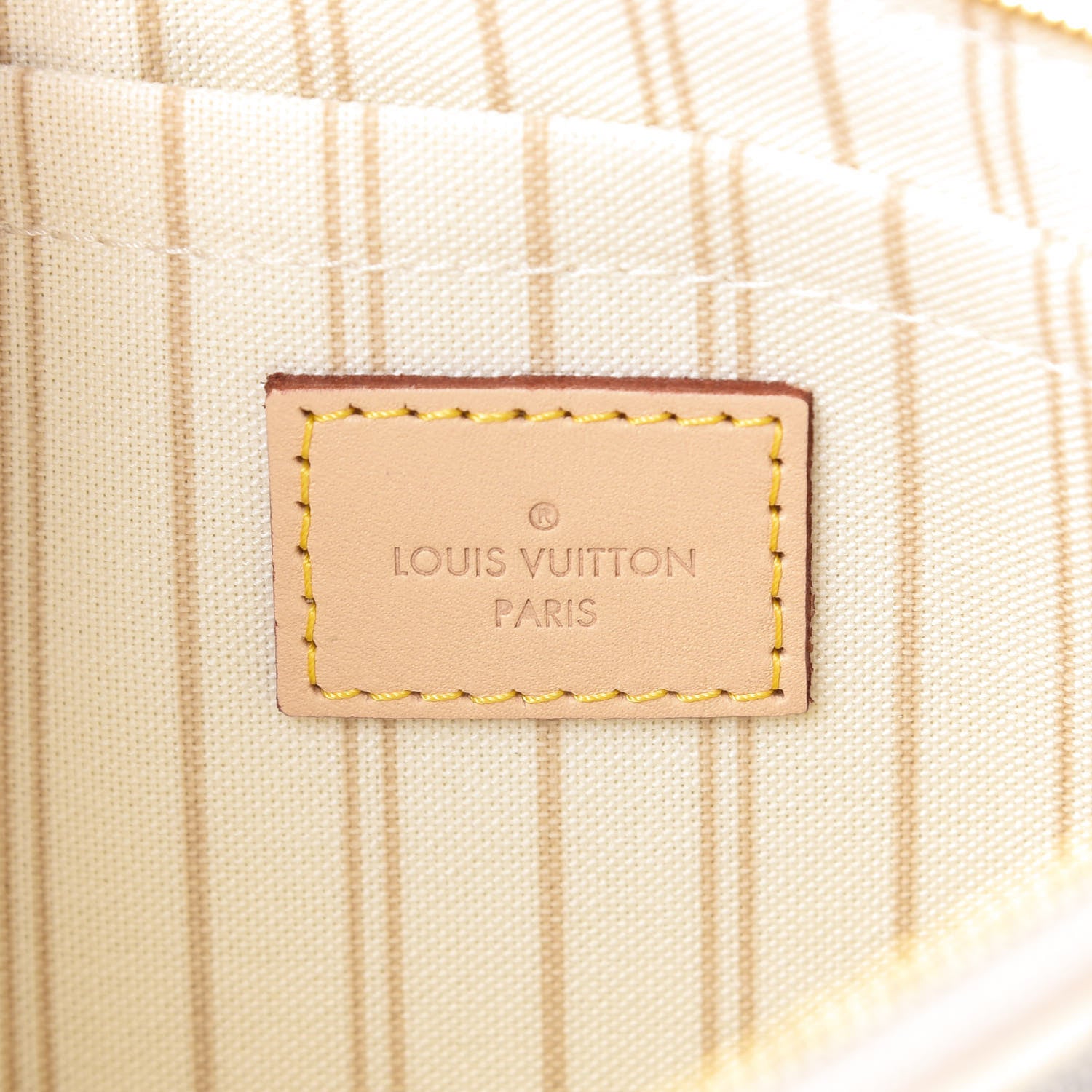 Louis Vuitton Damier Azur Neverfull MM GM Pochette 5 of 7