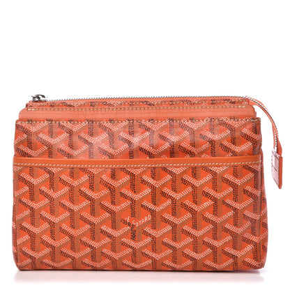 Goyard Goyardine Miroir Toiletry Bag PM Orange 1 of 12