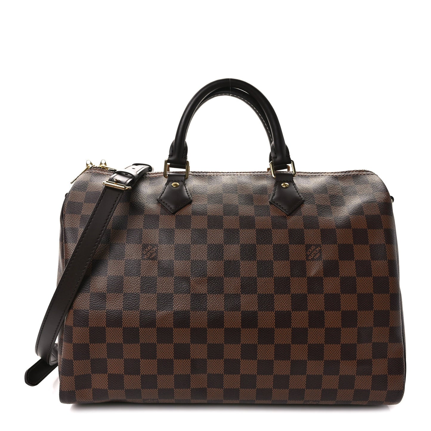 LOUIS VUITTON Damier Ebene Speedy Bandouliere 35
