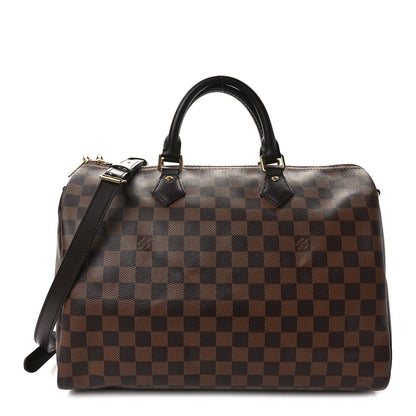 Louis Vuitton LOUIS VUITTON Damier Ebene Speedy Bandouliere 35 1 of 10