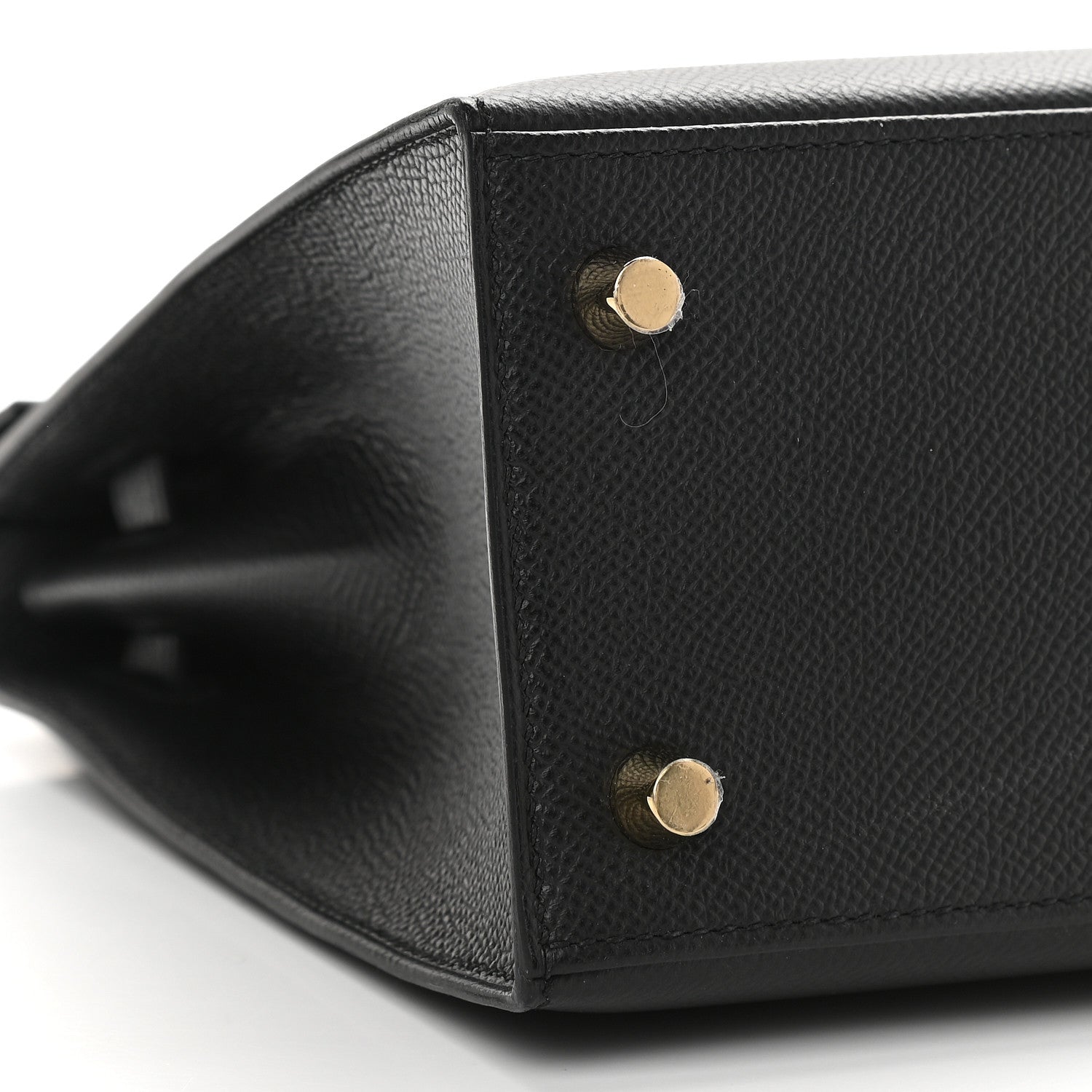 Hermes Epsom Kelly Sellier 25 Black 8 of 10