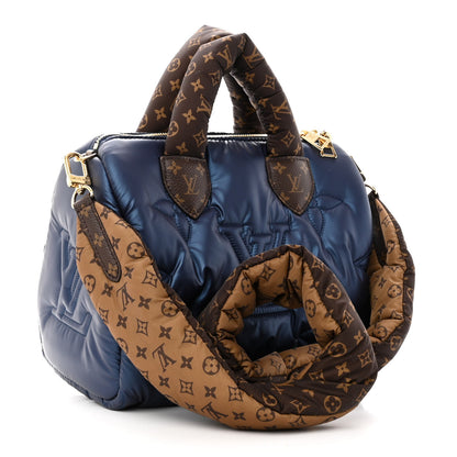 Louis Vuitton Econyl Mini Monogram Pillow Speedy Bandouliere 25 Navy 3 of 9