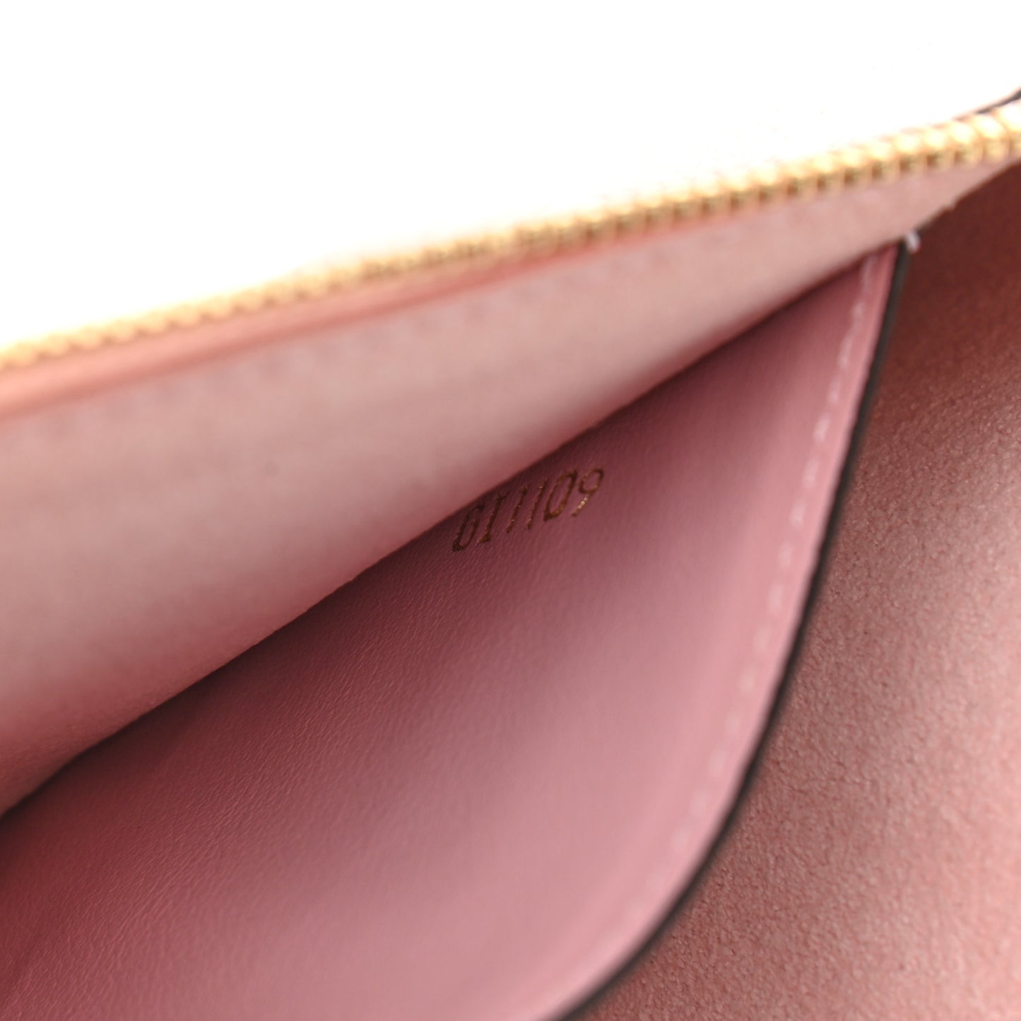 Monogram Giant Double Zip Pochette Rouge