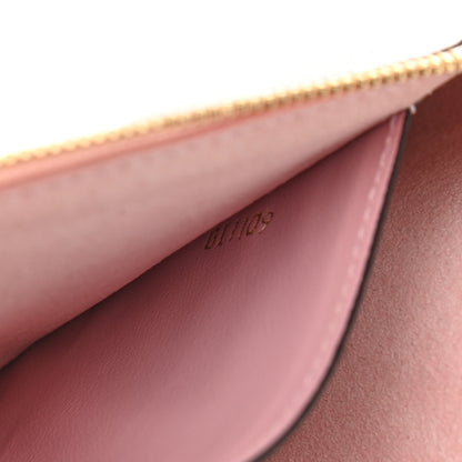 Louis Vuitton Monogram Giant Double Zip Pochette Rouge 9 of 11