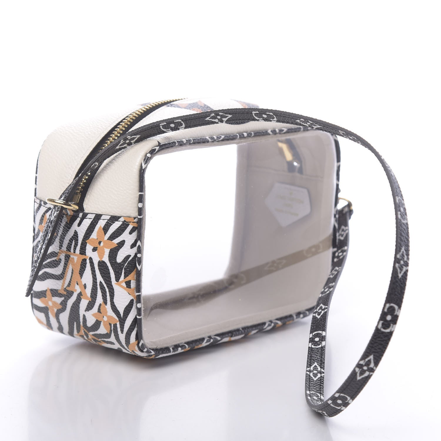 Louis Vuitton Monogram Giant Jungle Beach Pouch Ivory 3 of 10