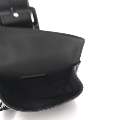 Louis Vuitton Monogram Eclipse Saumur Slingbag Black 5 of 9