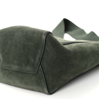 Celine Suede Calfskin Sangle Bucket Bag Amazone 9 of 9