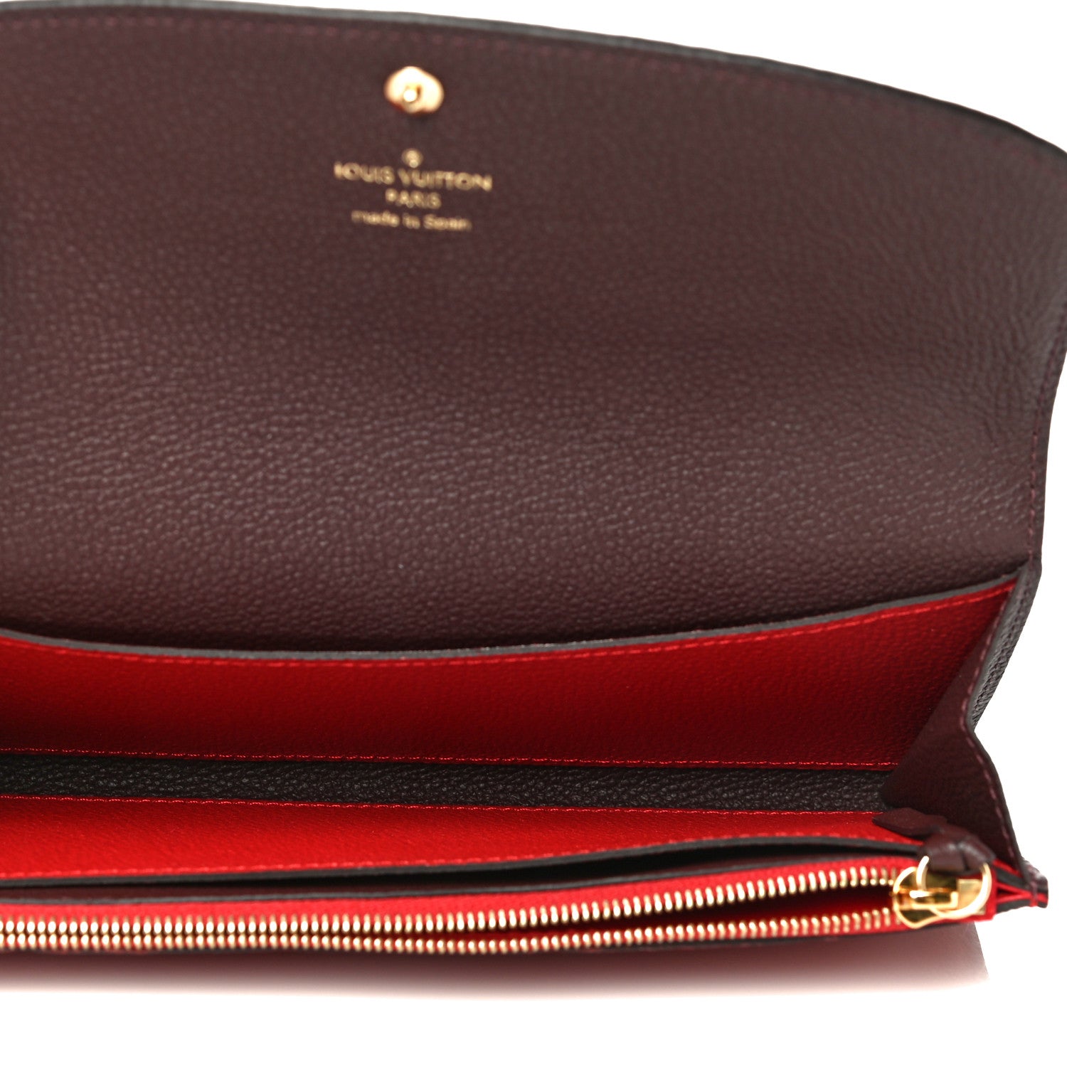 Louis Vuitton Empreinte Emilie Wallet Cherry 5 of 8