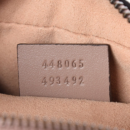 Gucci Calfskin Matelasse Mini GG Marmont Chain Shoulder Bag Nude 8 of 10