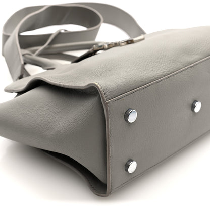 Saint Laurent Calfskin Baby Monogram Downtown Cabas 9 of 10