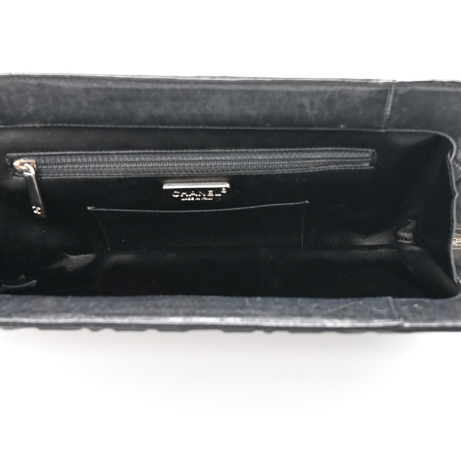 Chanel Lambskin 5x5=CC Clutch Black 5 of 16